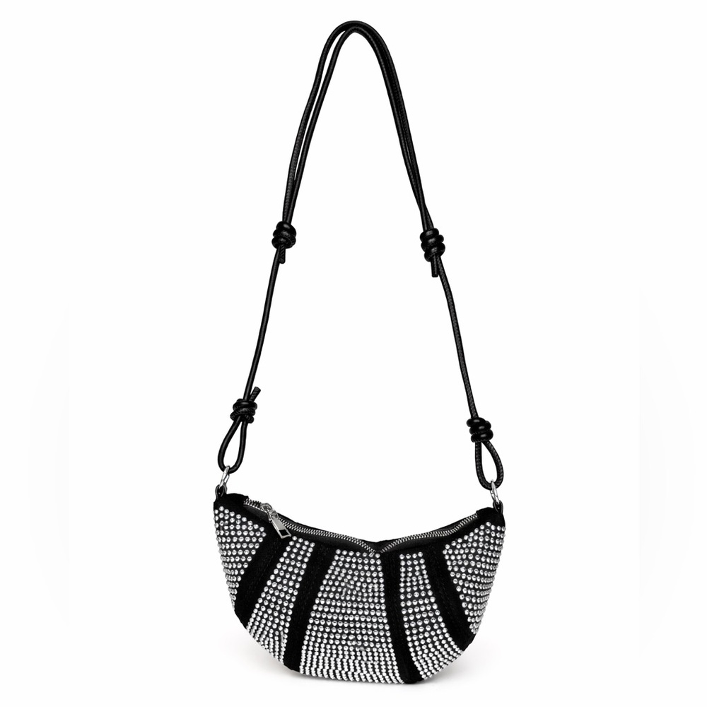 Elegant Black and White Women's Bag